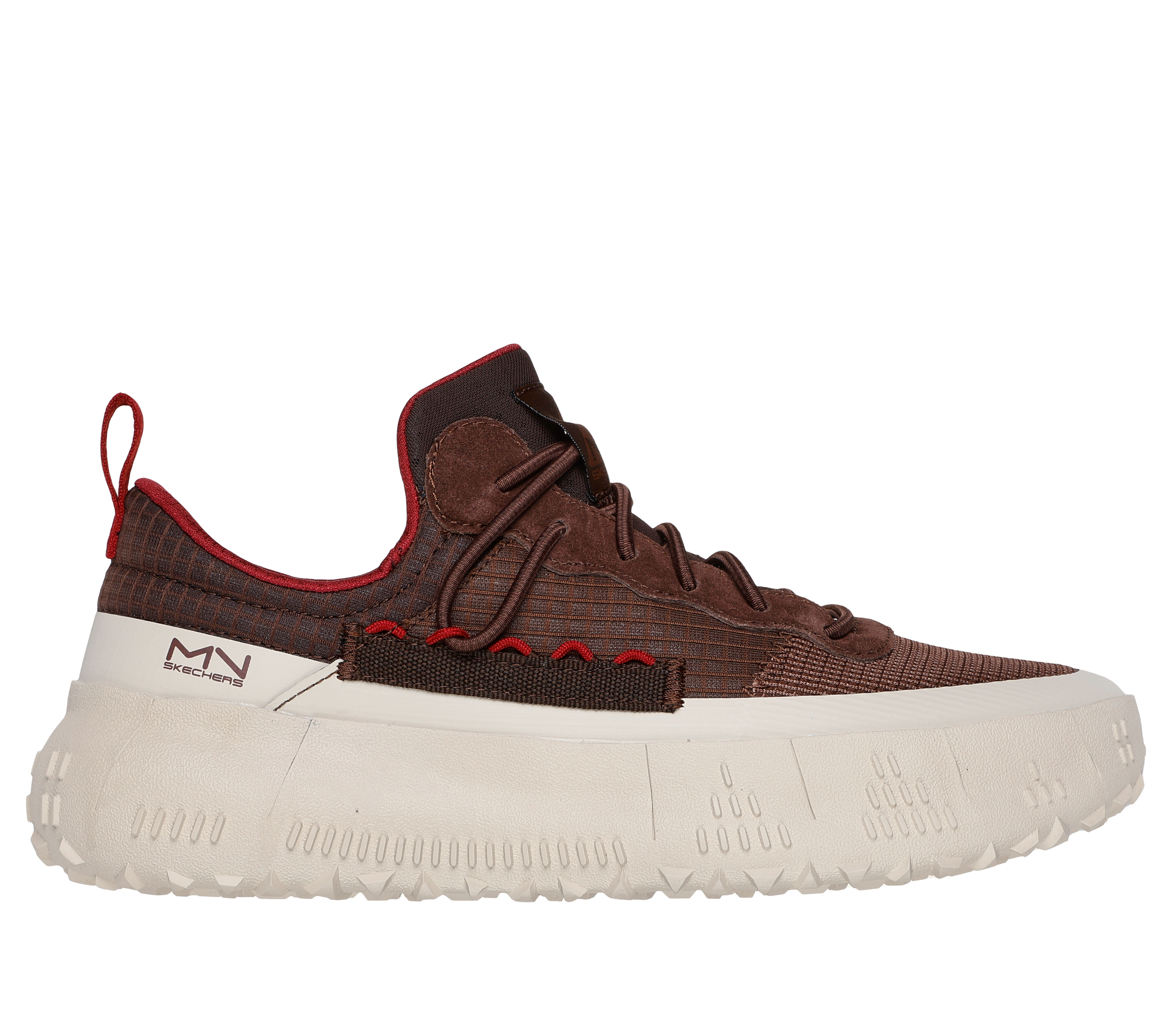 Basket skechers brun new arrivals