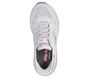 Skechers Slip-ins: Max Cushioning Premier 2.0 - Alora, LIGHT GRAY / ORANGE, large image number 2