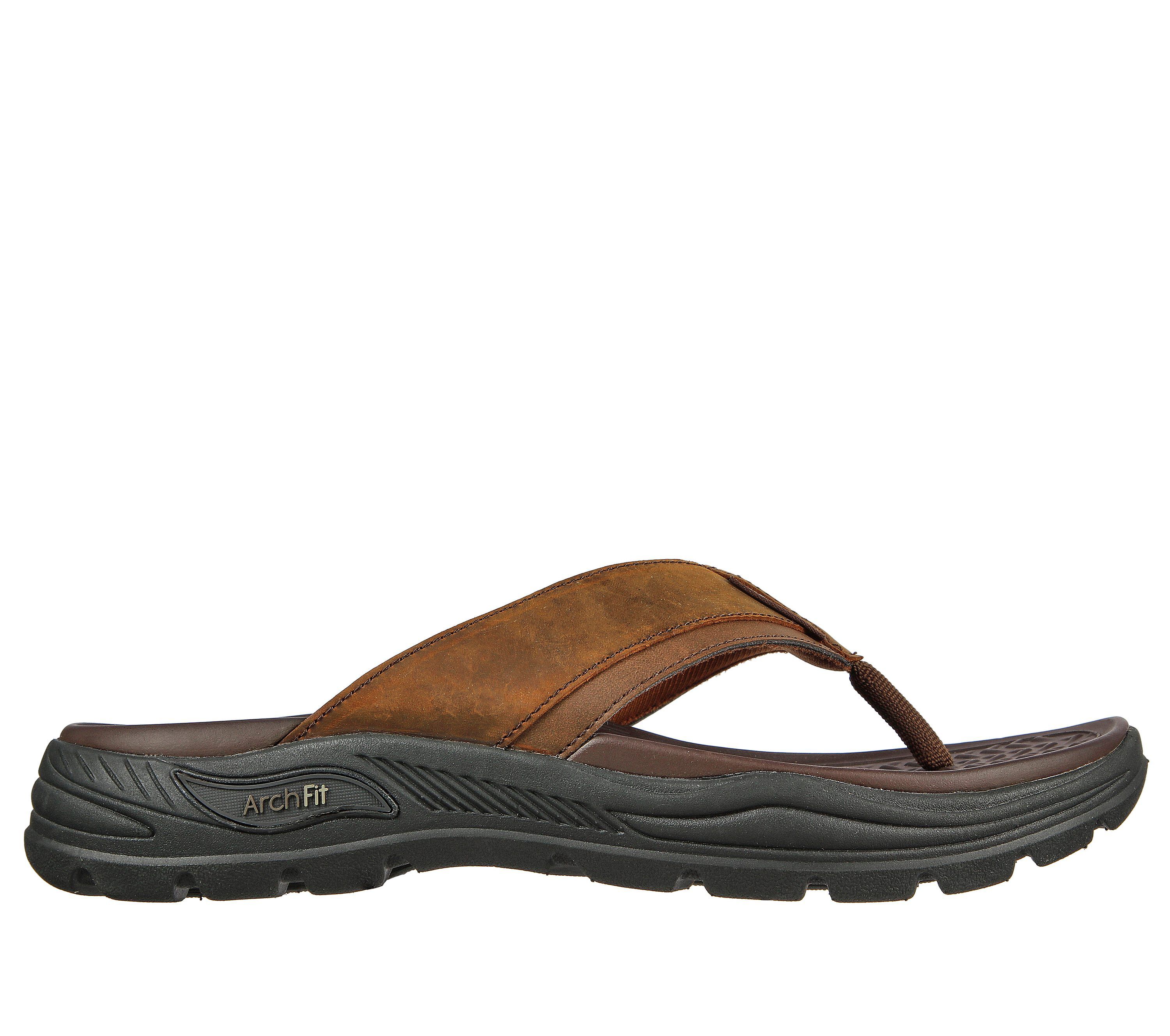 Shop Men s Sandals Slides Arch Support more SKECHERS
