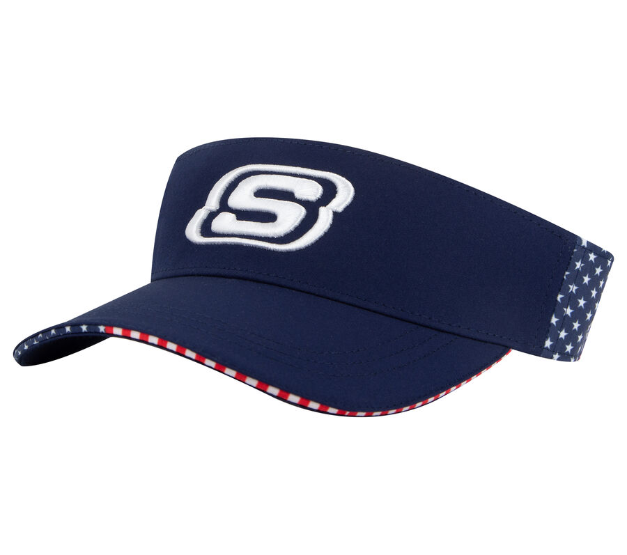 Americana Visor, NAVY, largeimage number 0