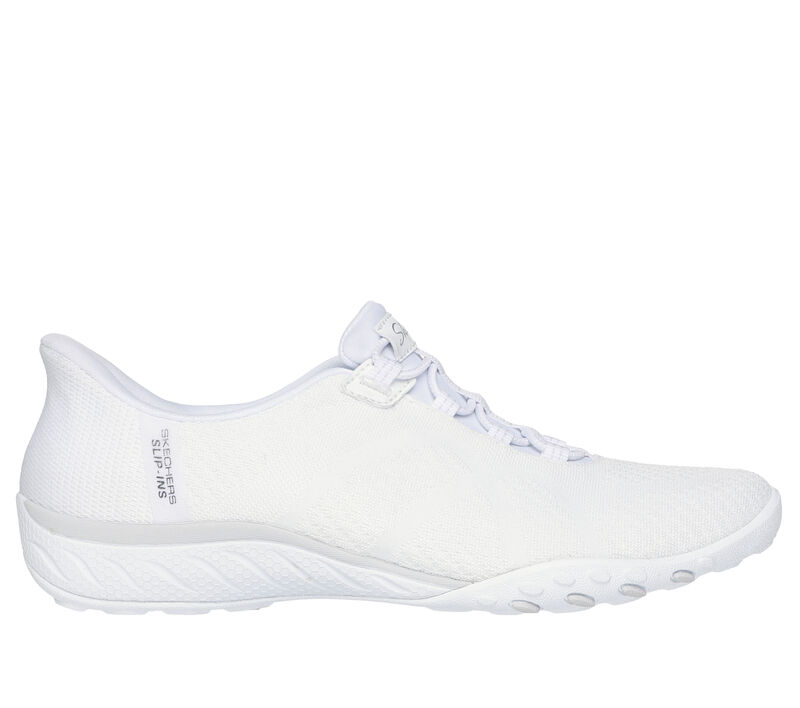 Skechers Slip-ins: Breathe-Easy - Knitty Waves, WHITE, largeimage number 0
