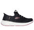 Skechers Slip-ins Relaxed Fit: Edgeride - Impression, BLACK / PINK, swatch