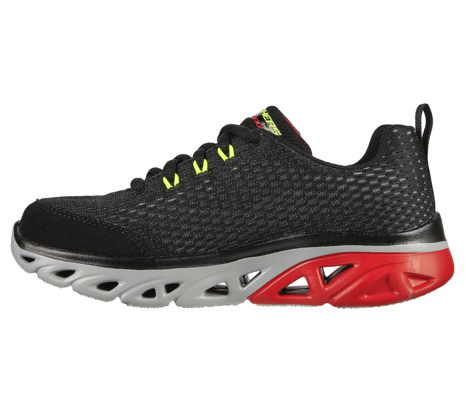 skechers glide step sport wave heat yellow
