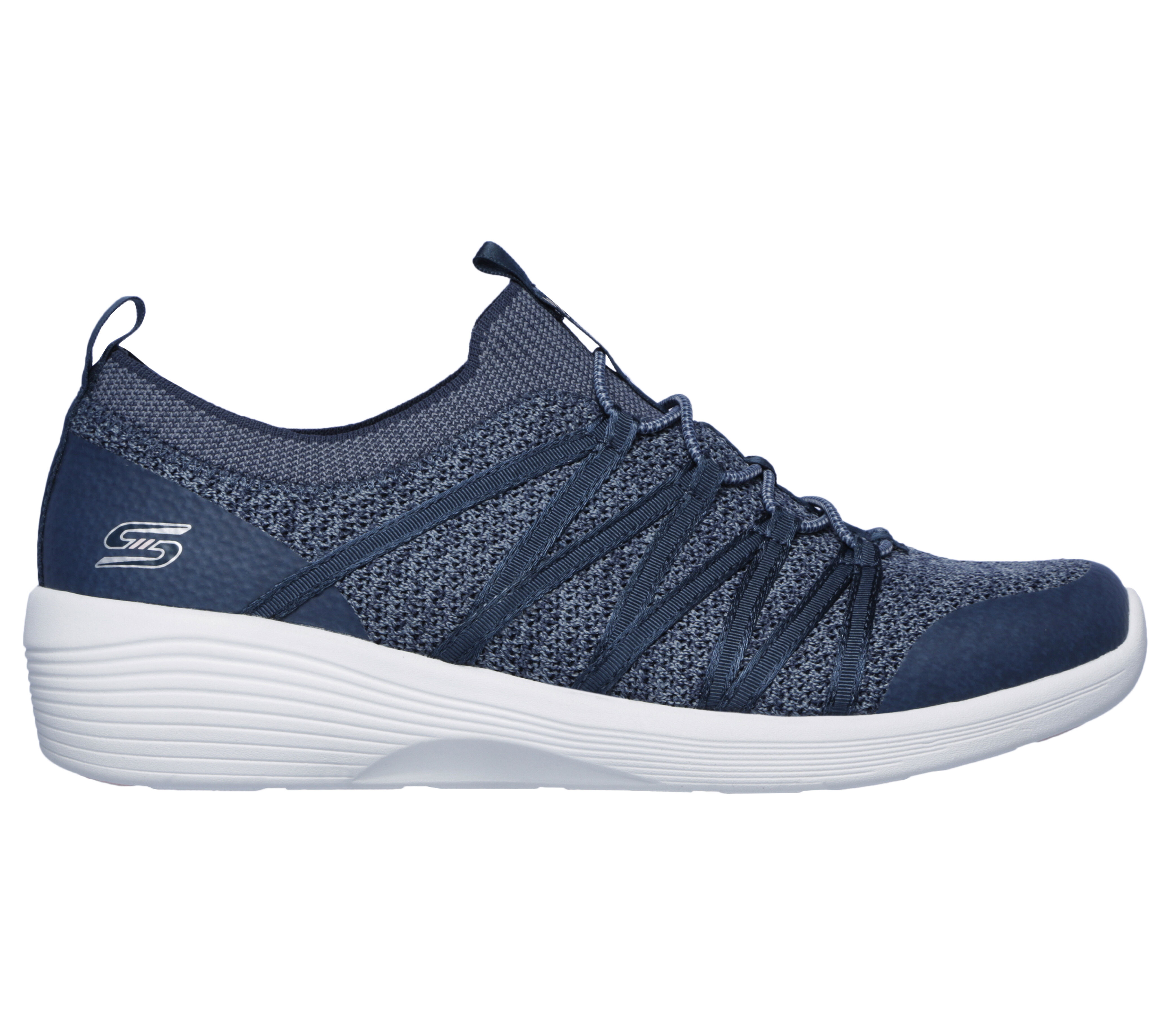 skechers arya ladies slip on shoe