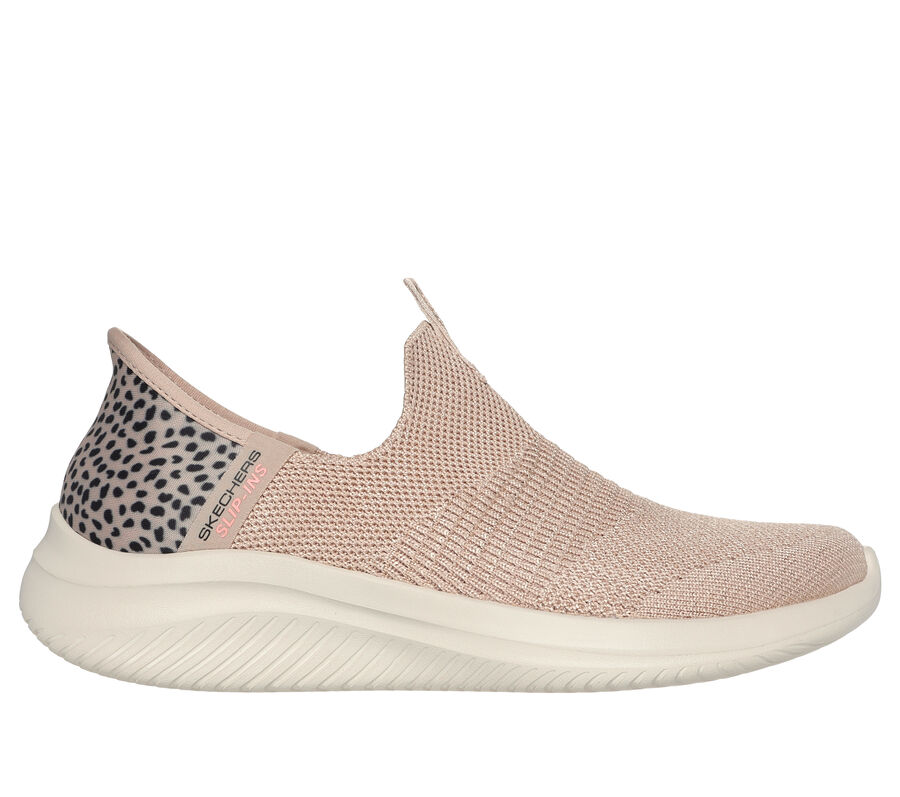 Skechers Slip-ins: Ultra Flex 3.0 - New Energy, BRUN CLAIR / NOIR, largeimage number 0