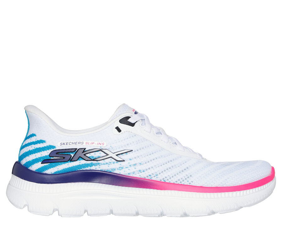 Skechers Slip-ins: Summits Plus - Bright Burst, WHITE / MULTI, largeimage number 0