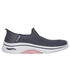 Skechers Slip-ins: GO WALK Arch Fit 2.0 - Val, CHARCOAL / PINK, swatch