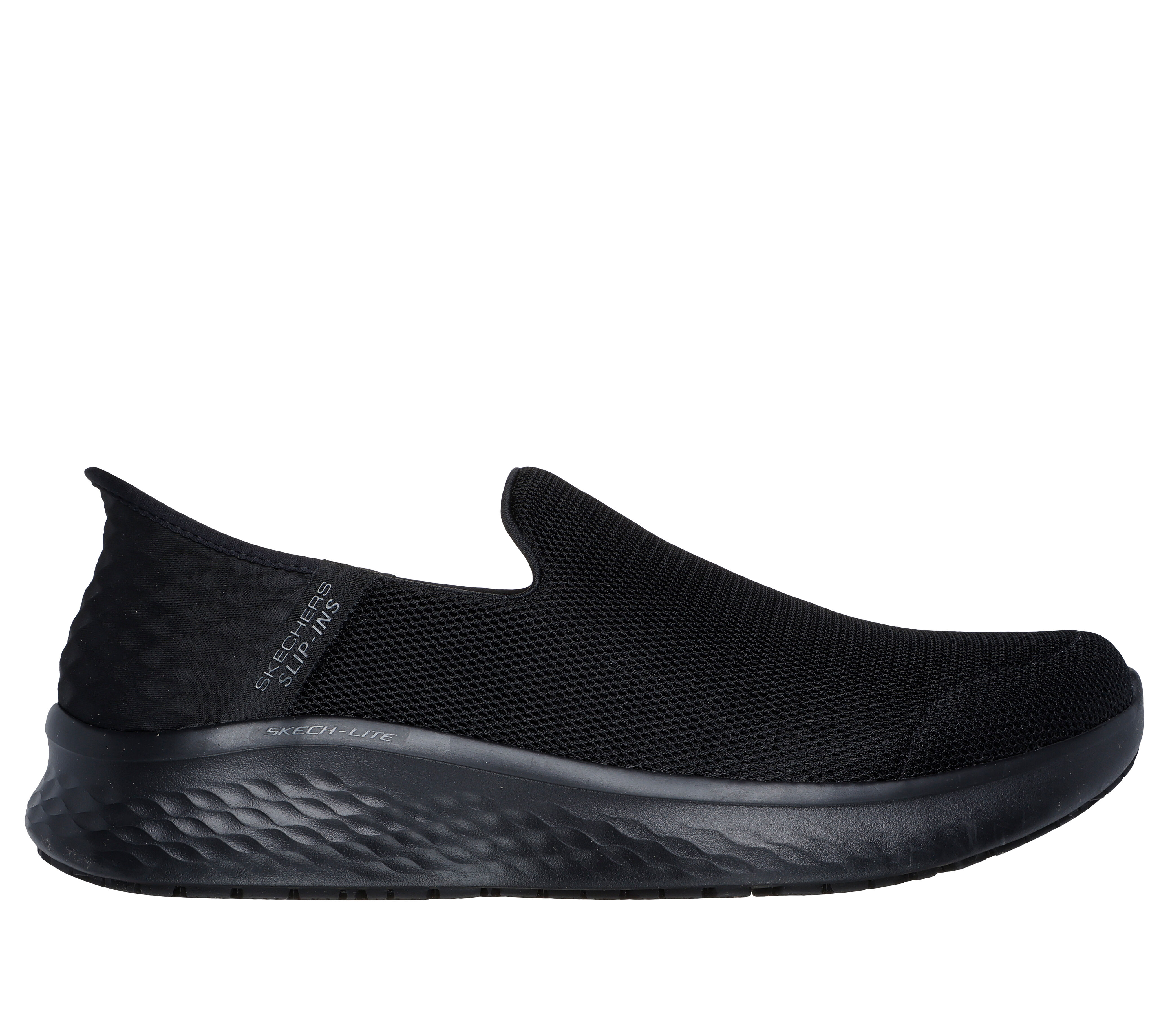 Skechers Men s Slip ins Work Relaxed Fit Skech Lite Pro Slip Resistant Phavex Sneaker in Black Size 11.5 Medium Width