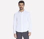 GO DRI Off Duty Button Down Shirt, BLANC, large image number 0