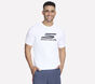 Performance Short Sleeve Tee, WHITE, large image number 0