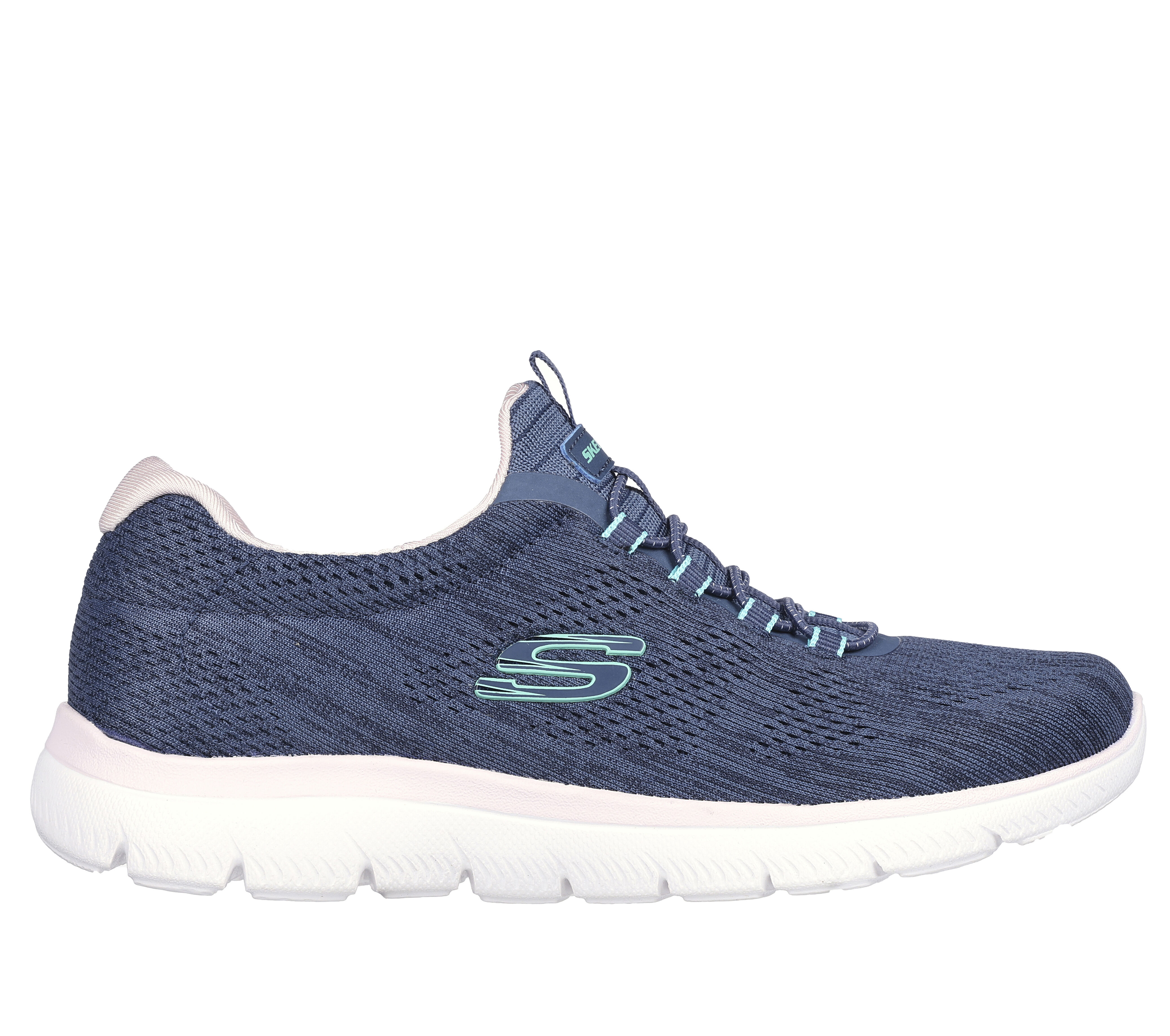 Navy blue 2025 skechers memory foam