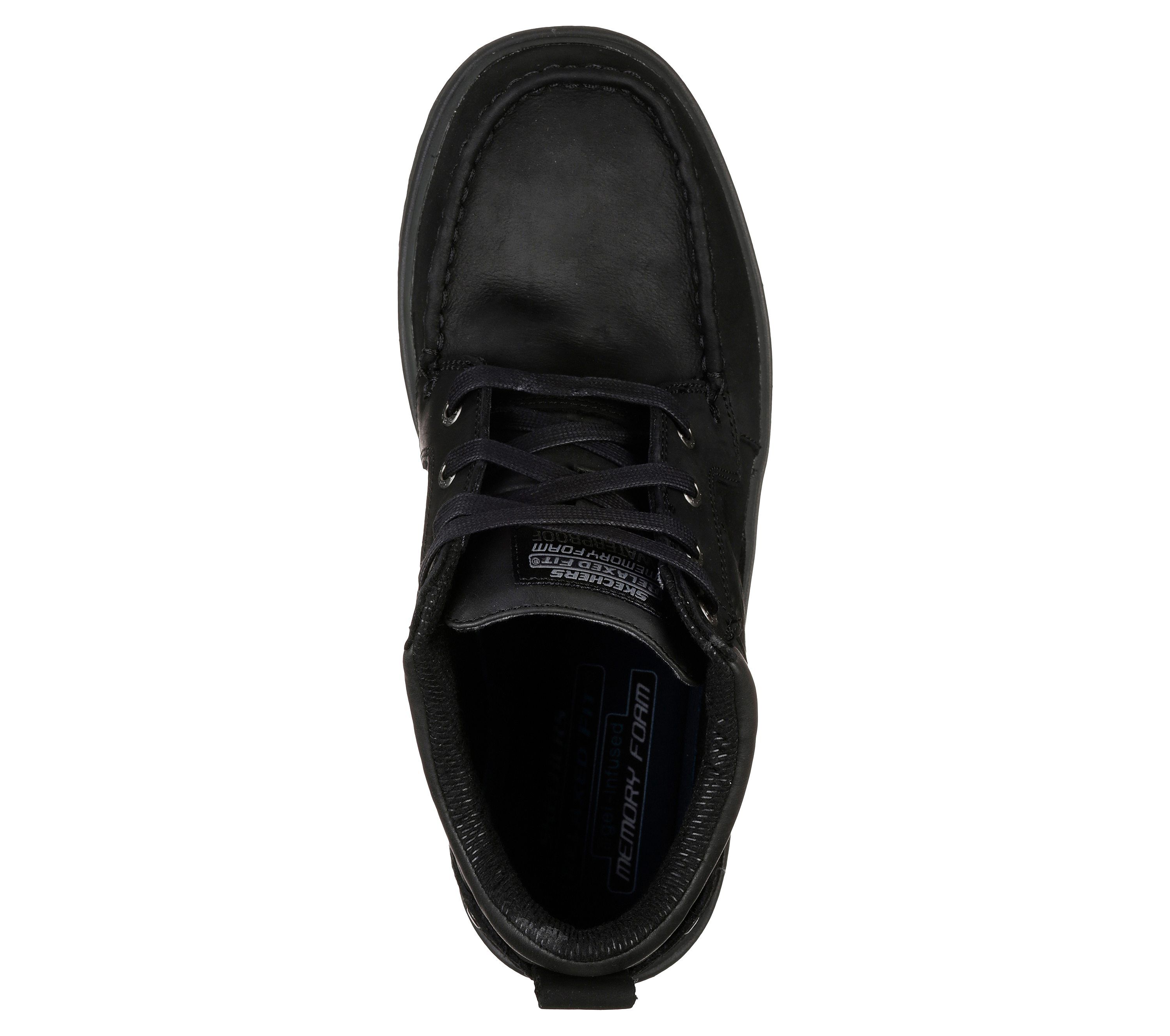 skechers melego black