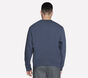 Skech-Sweats NY Crew, GRIS ANTHRACITE / BLEU MARINE, large image number 1