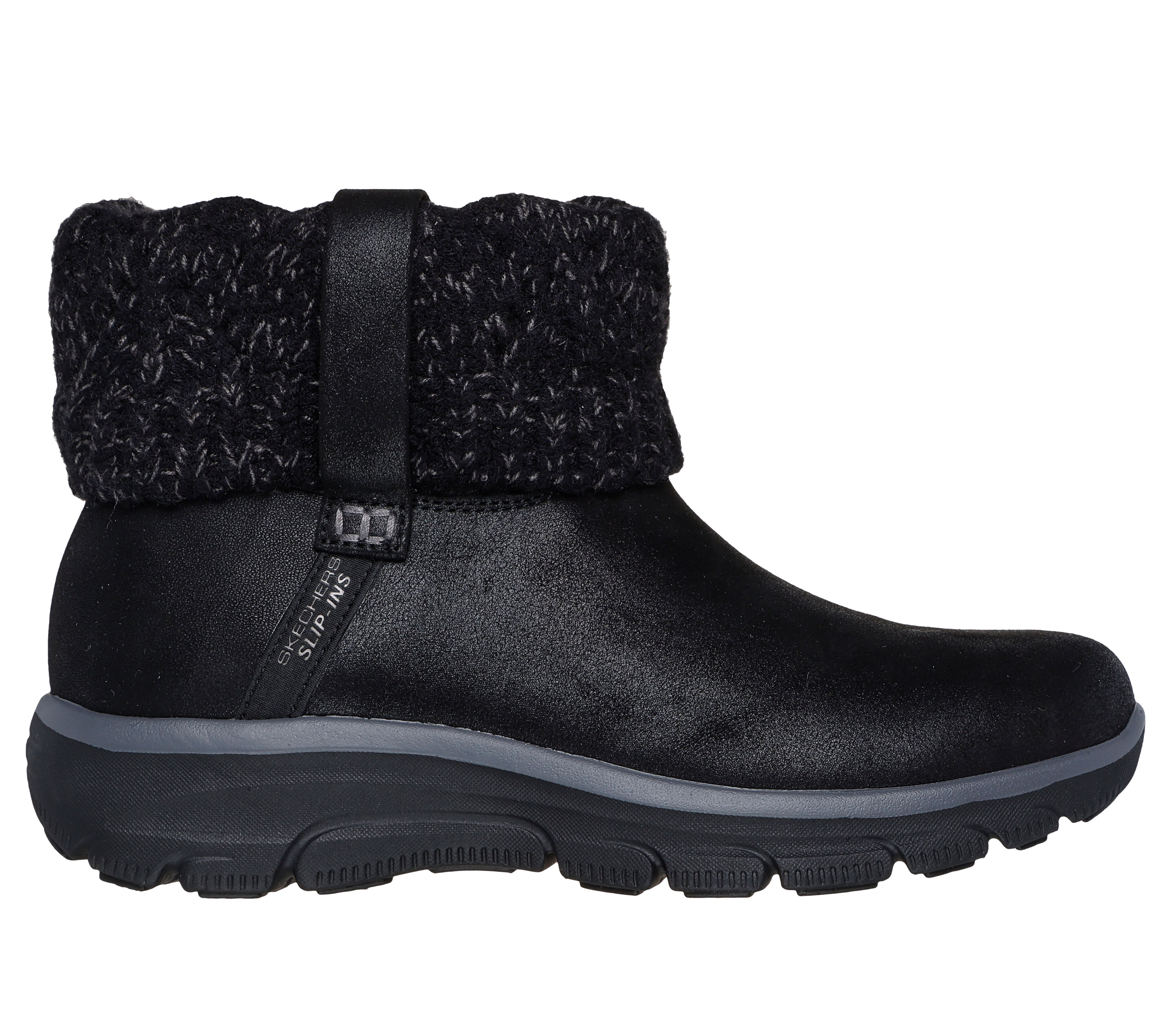 Black skechers ladies boots sale