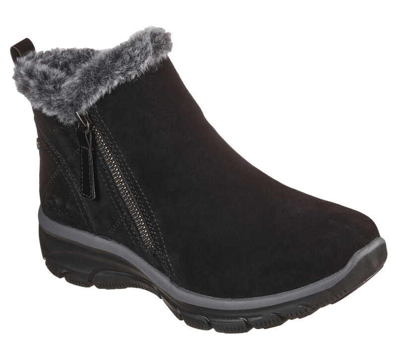 skechers relaxed fit easy going high zip women's ankle boots
