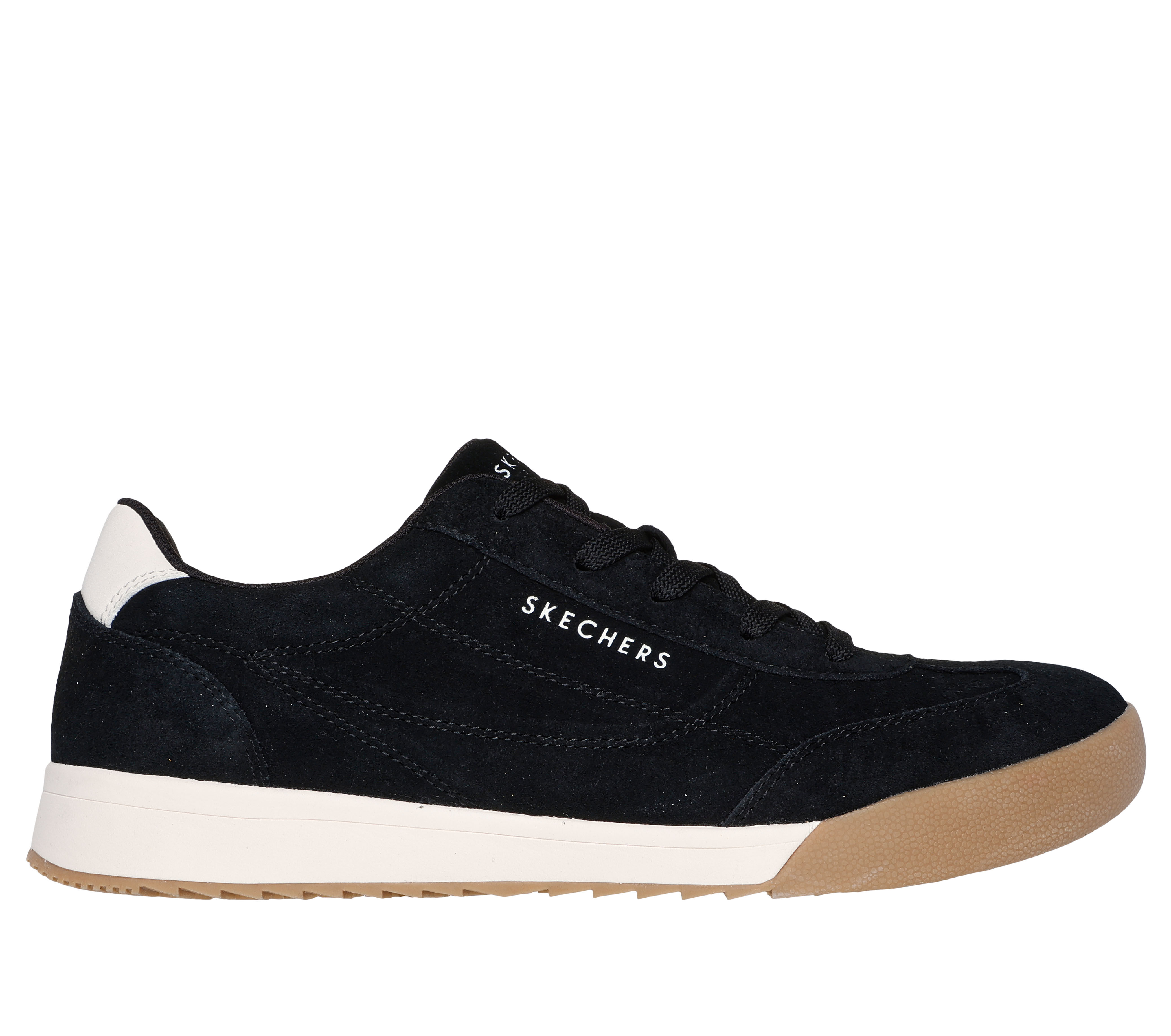 Suede skechers outlet
