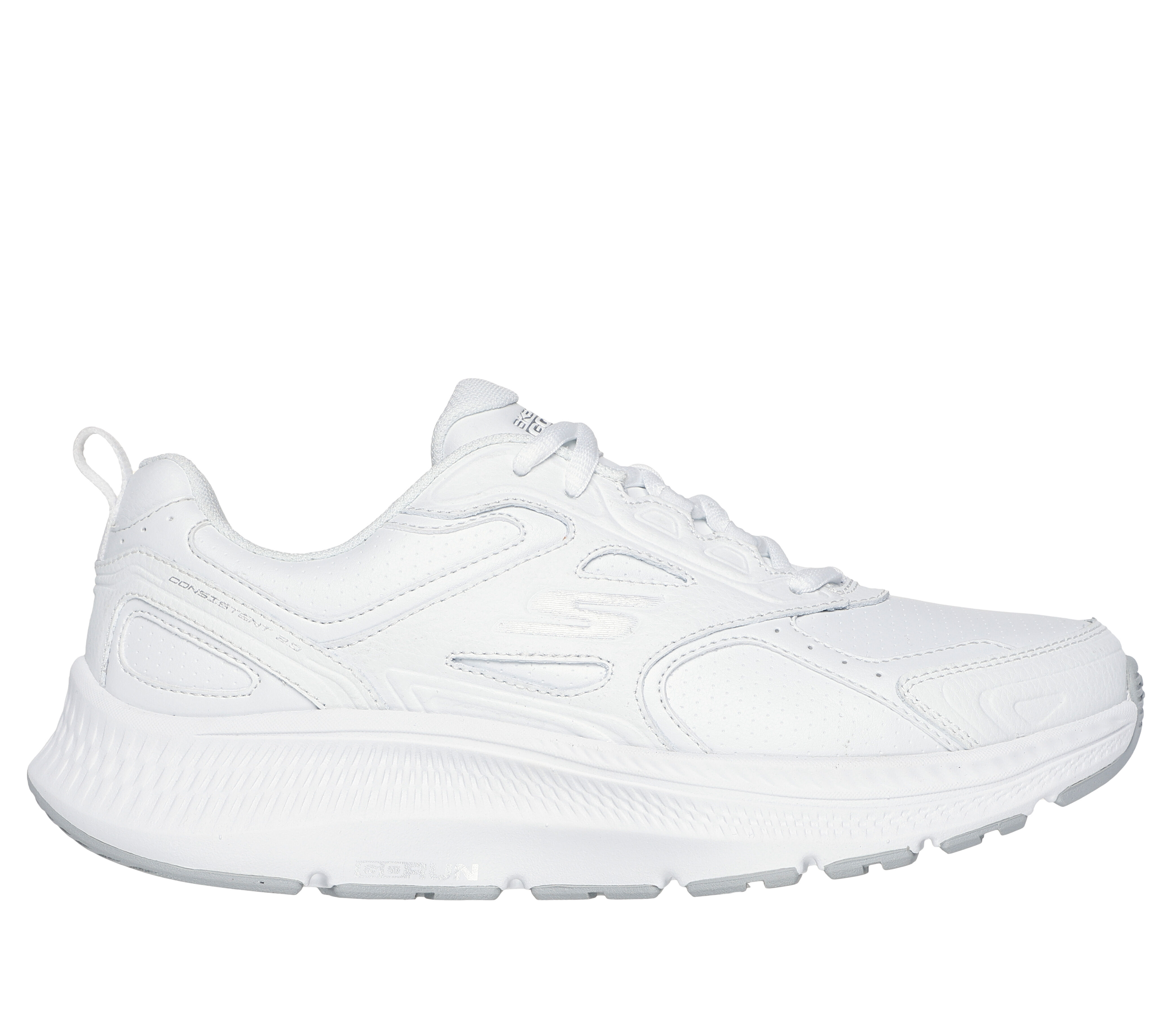 Skechers Women s GO RUN Consistent 2.0 Sumpter Trail Sneaker in White Size 9.5 Wide