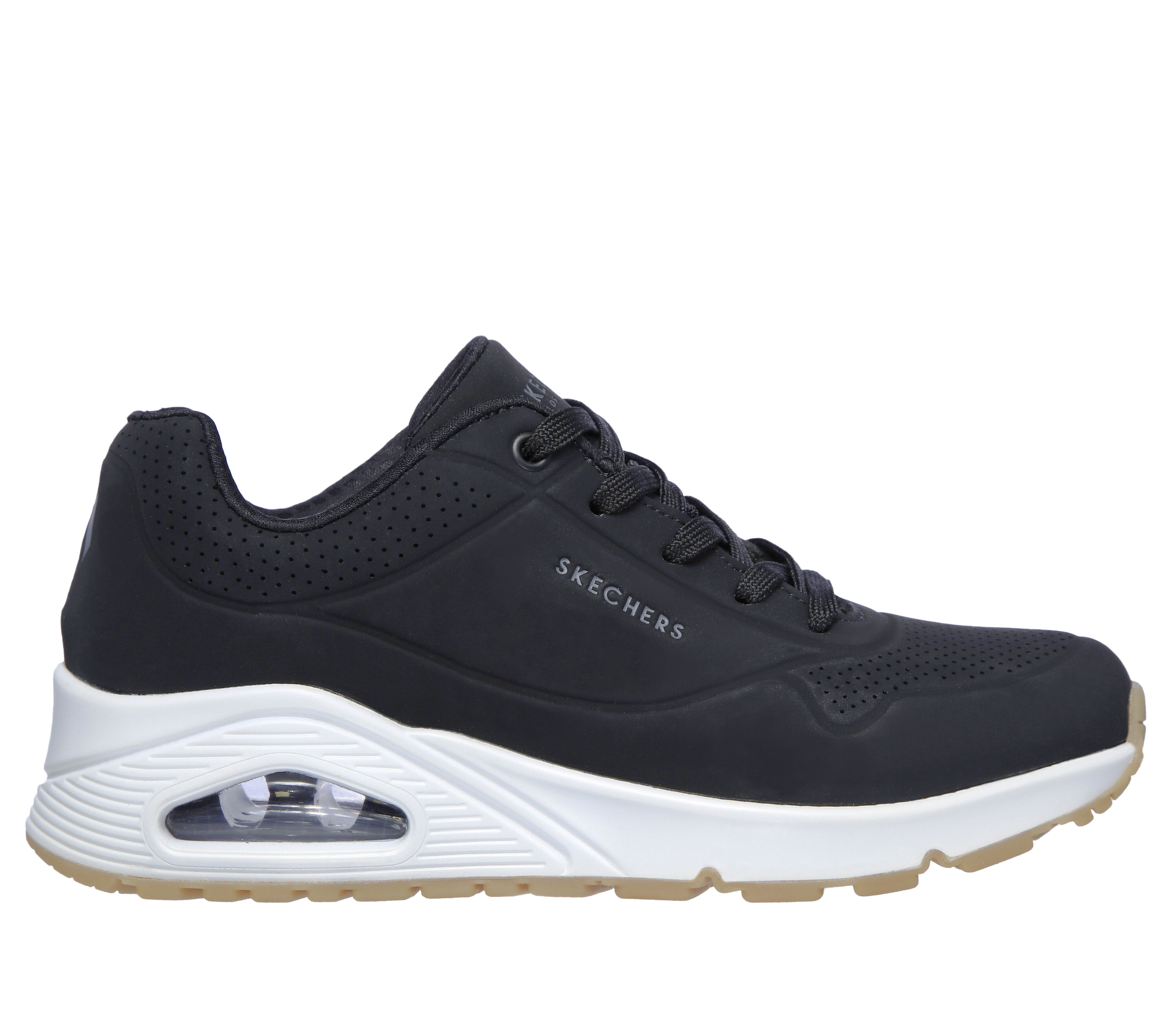 Skechers Womens Uno Night Shades Sneaker Sneakers