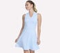 GO GOLF Sleeveless Birdie Dress, BLANC / GRIS CLAIR, large image number 3