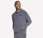 Skech Cloud Elevate Hoodie, NOIR / GRIS ANTHRACITE, large image number 2