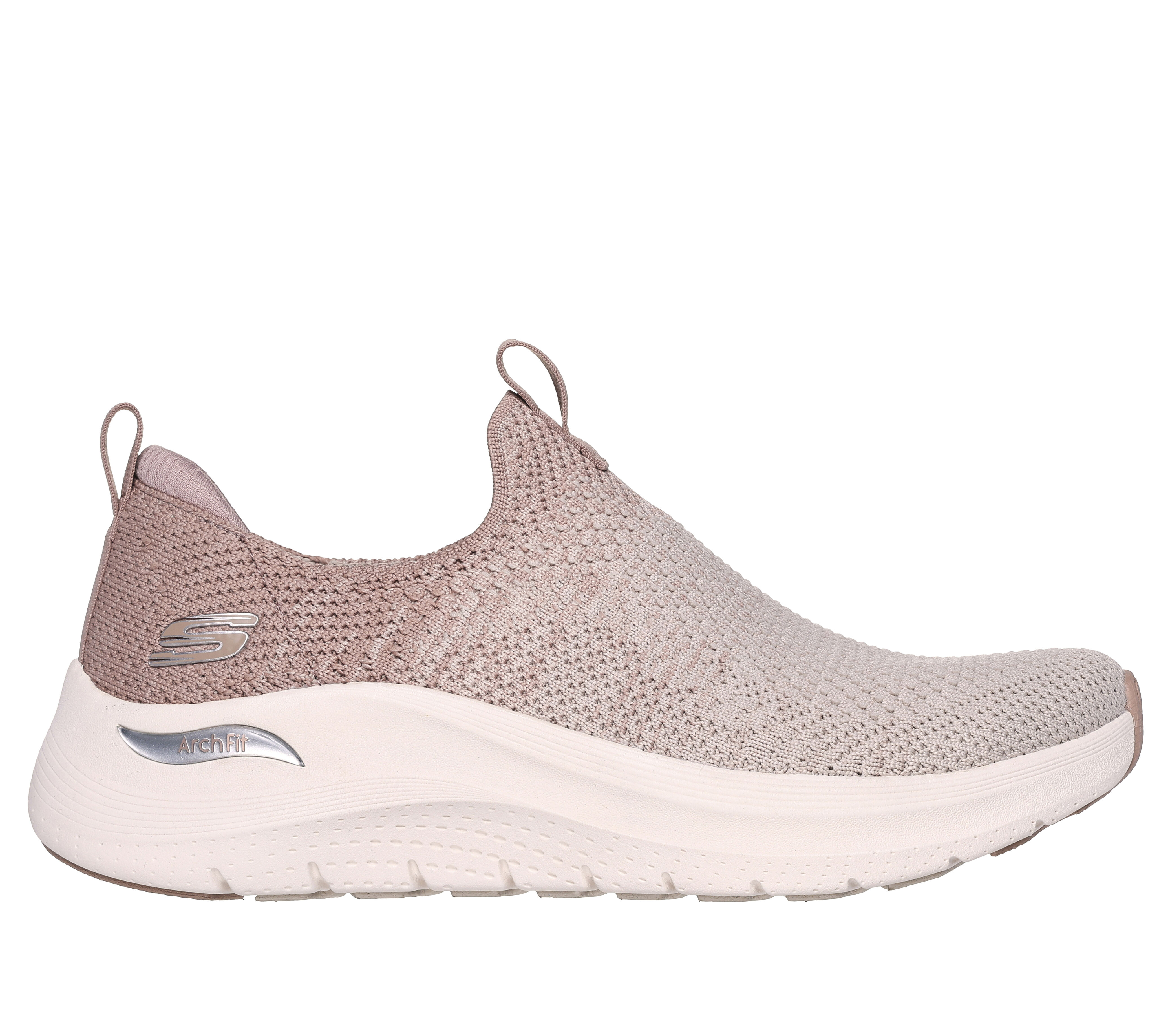 Brown womens skechers discount