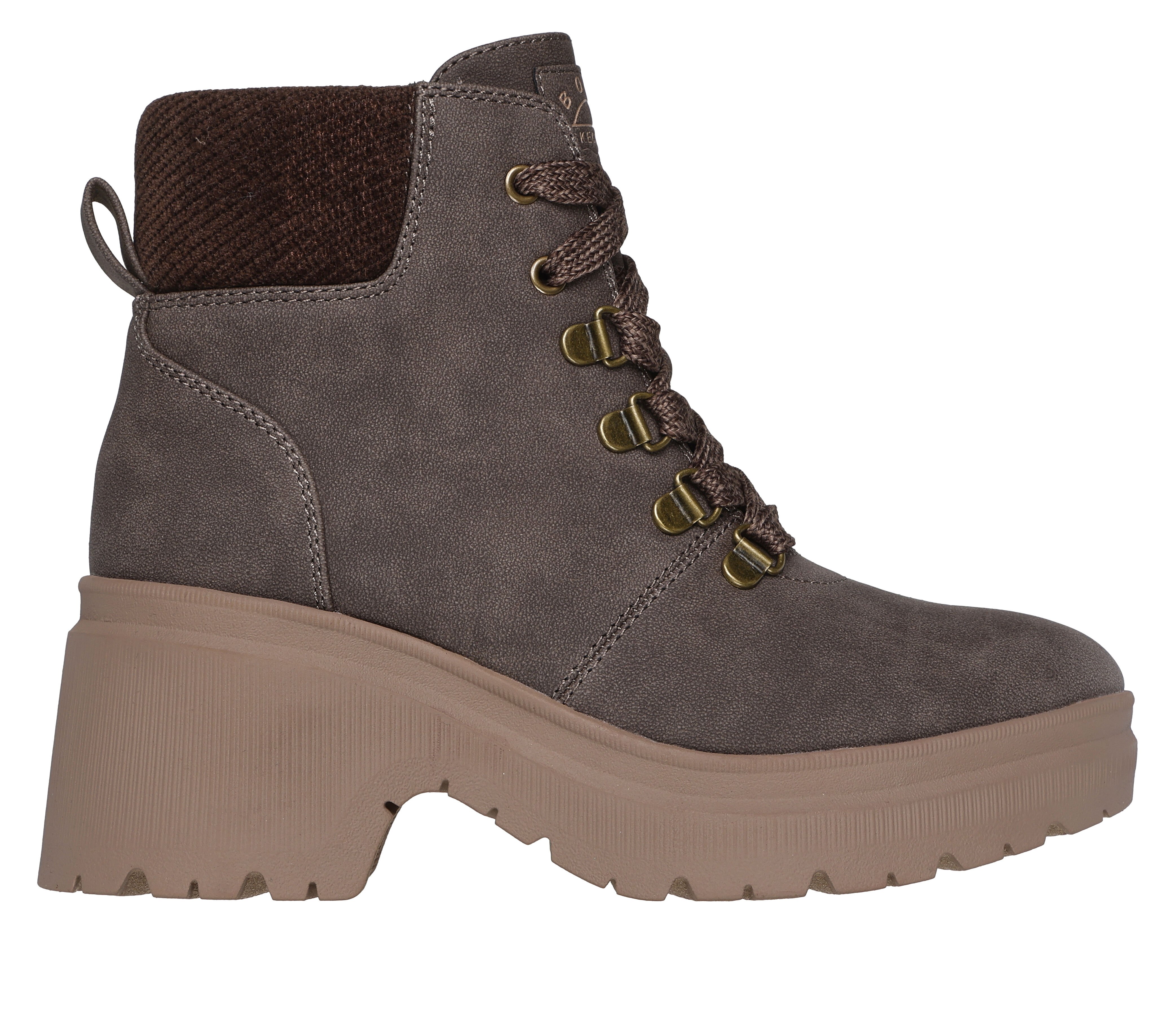 Skechers Women s BOBS Tango Positively Chic Boots in Brown Size 6.5 Medium Width