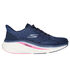 GO WALK Max Cushioning Arch Fit - Roslyn, NAVY / PURPLE, swatch