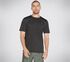 Skechers Apparel On the Road Tee, BLACK / CHARCOAL, swatch