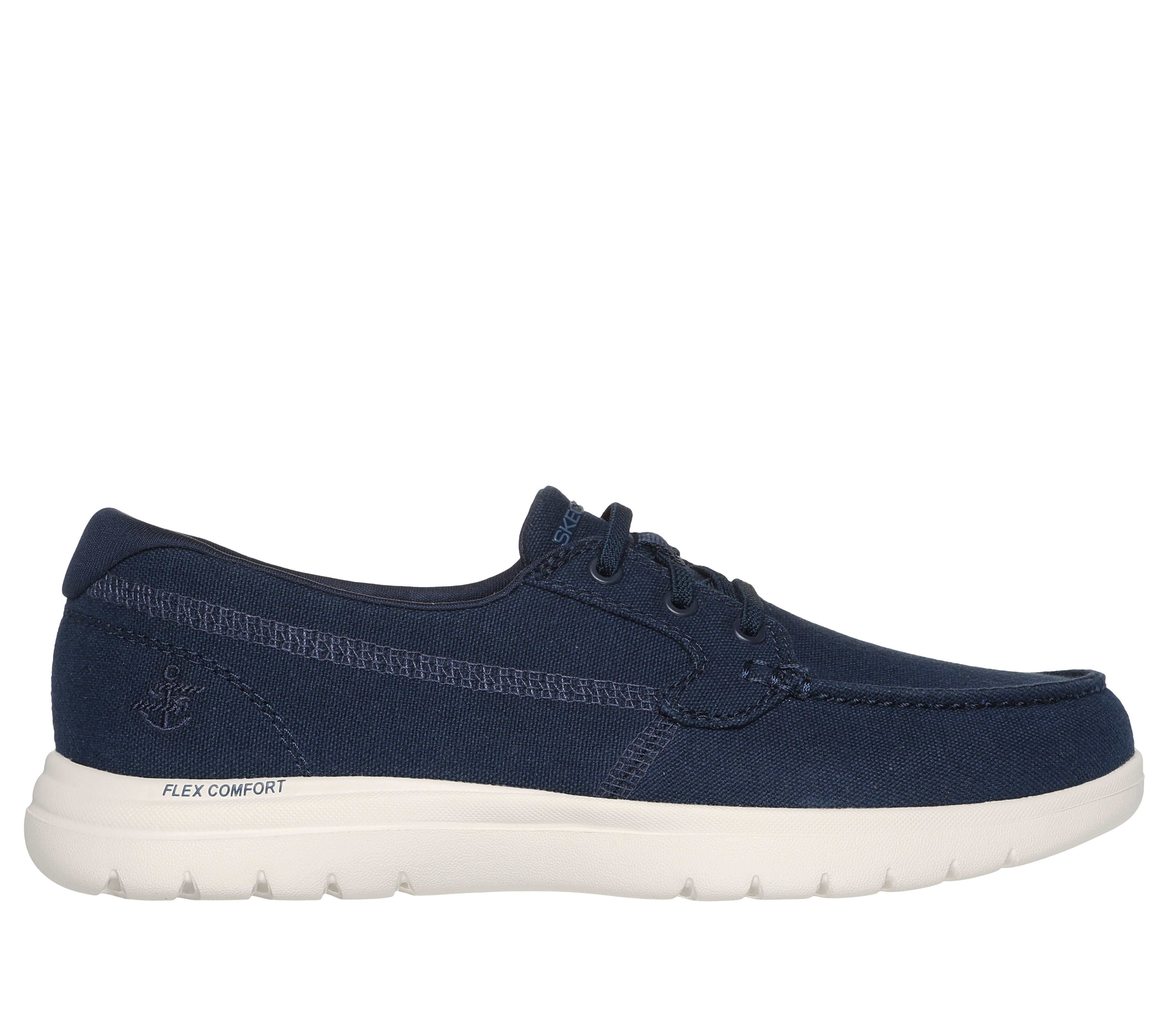 Navy on sale skechers shoes