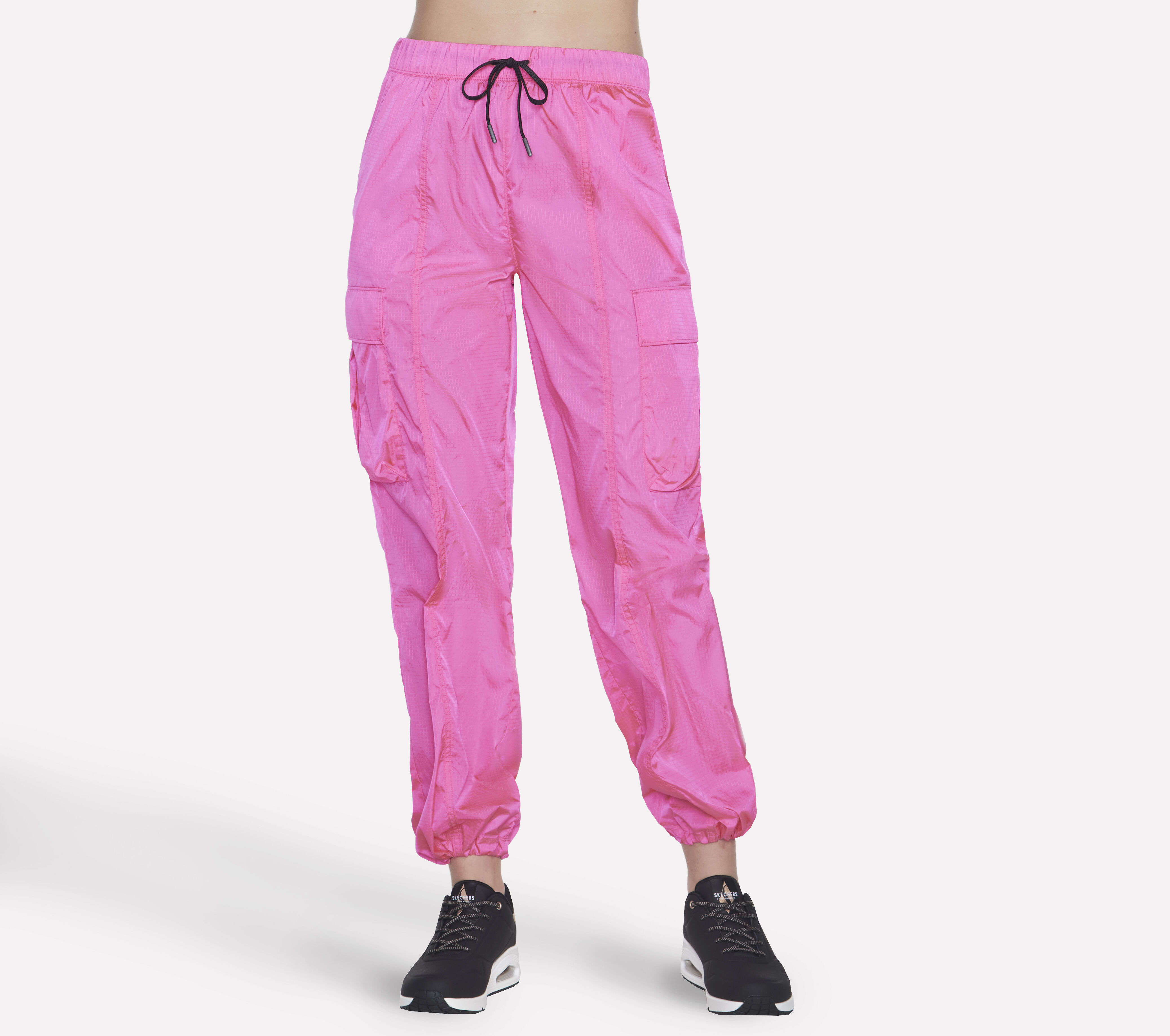 Neon pink outlet cargo pants