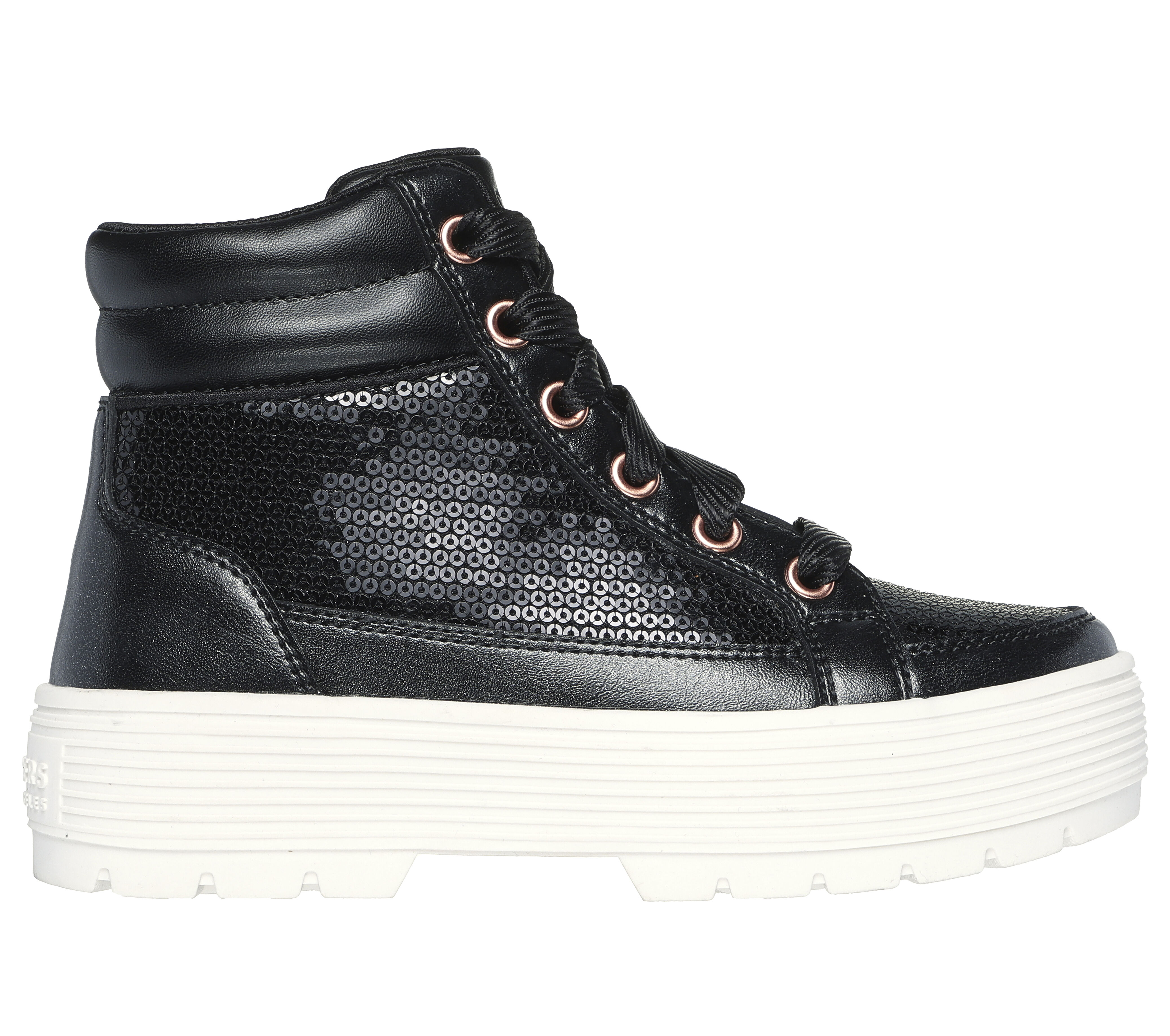 Skechers Girl s Elevated Sequin Supreme Boots