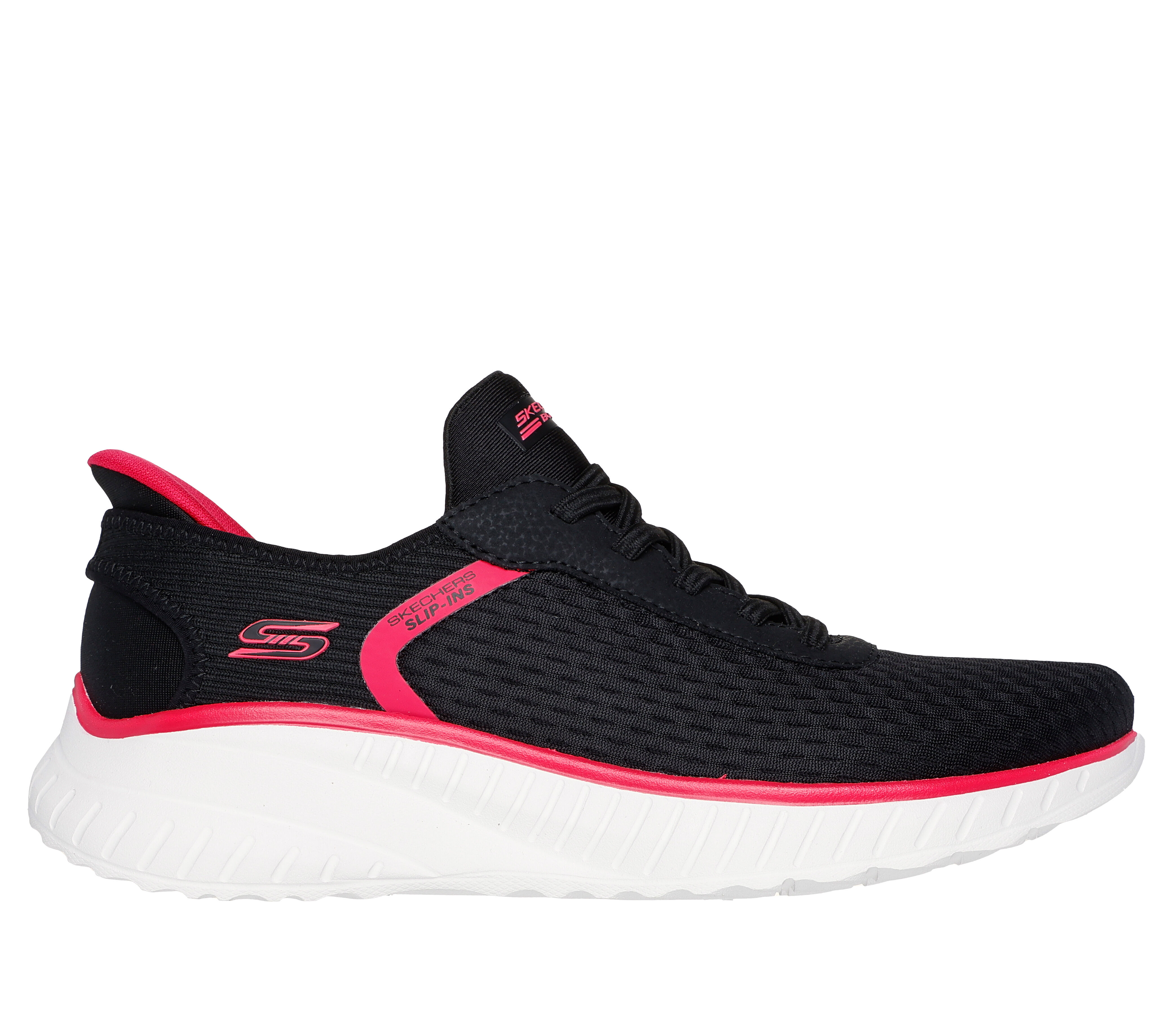 Skechers Bobs Women s SLIP INS Sport Squad Chaos Stroke of Luck Athletic Nursing Shoes 8
