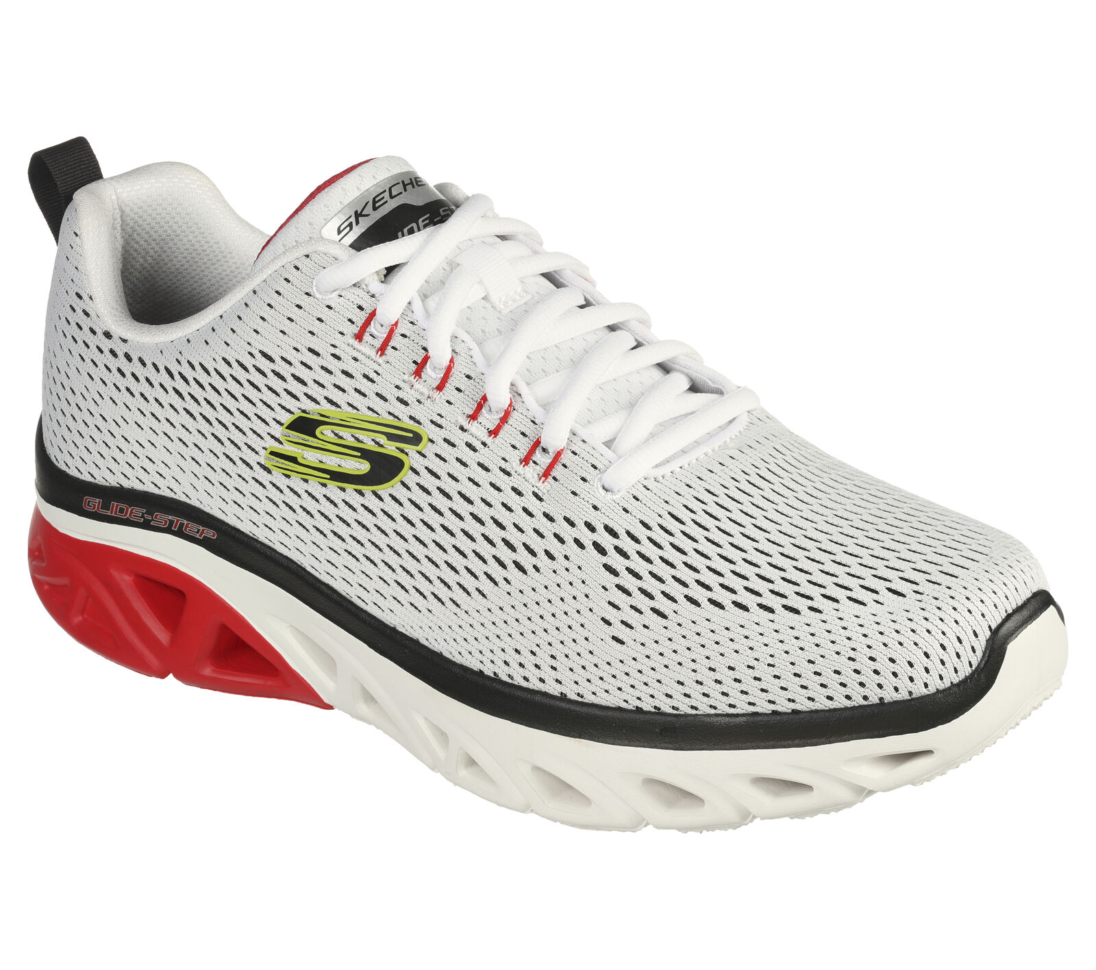 skechers glide step sport wave heat yellow