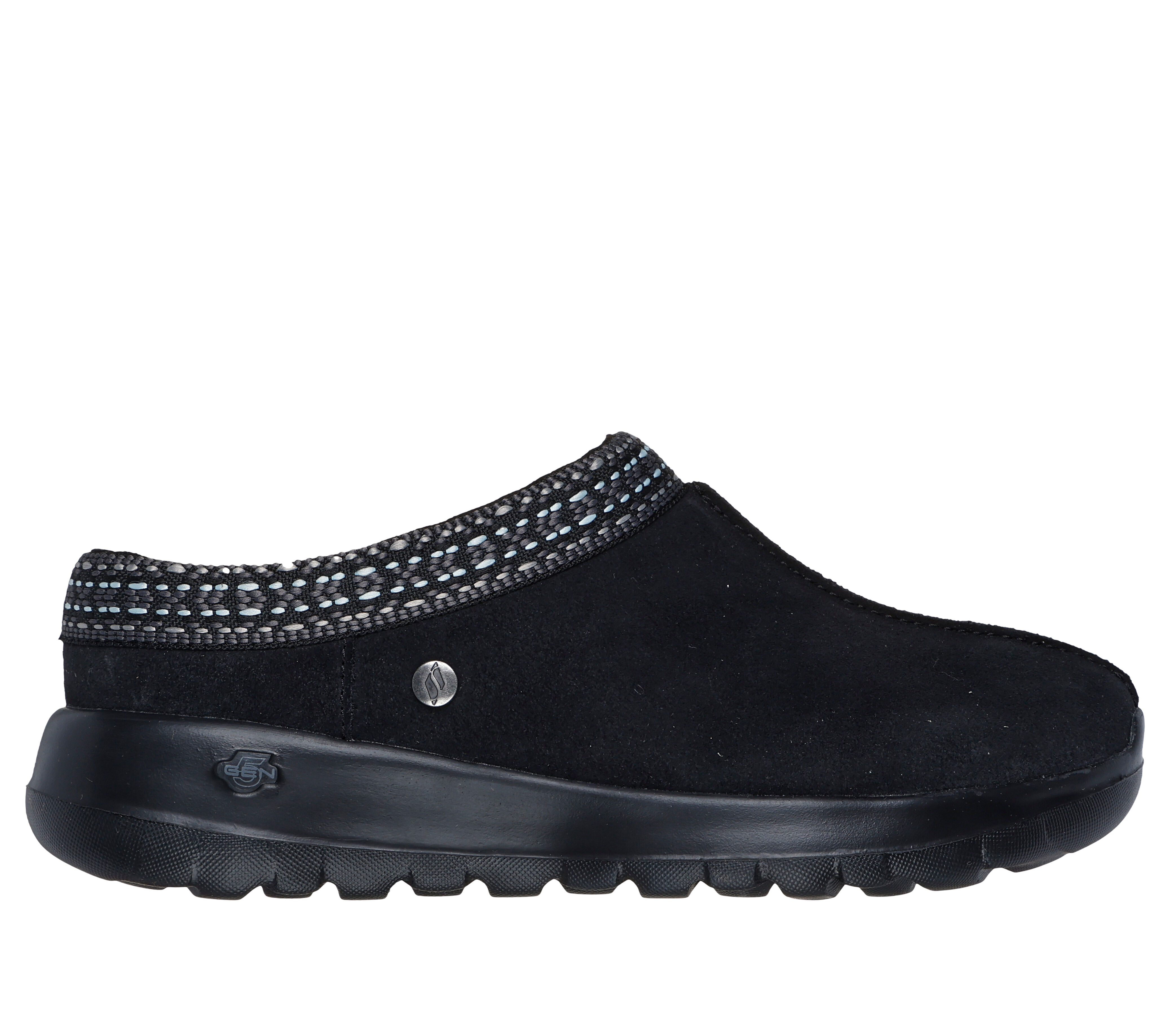 Skechers Women s On The go Joy Suede Mule W Artisanal Detail Slipper