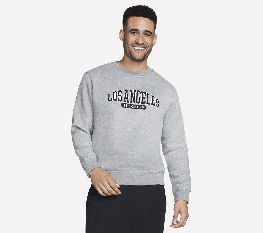 Skech-Sweats LA Crew, LIGHT GRAY, largeimage number 0
