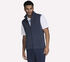 GO GOLF GO WALK Ottoman Vest, GRIS ANTHRACITE / BLEU MARINE, swatch