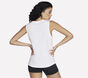 Skechers Flag Heart Tank, WHITE, large image number 1