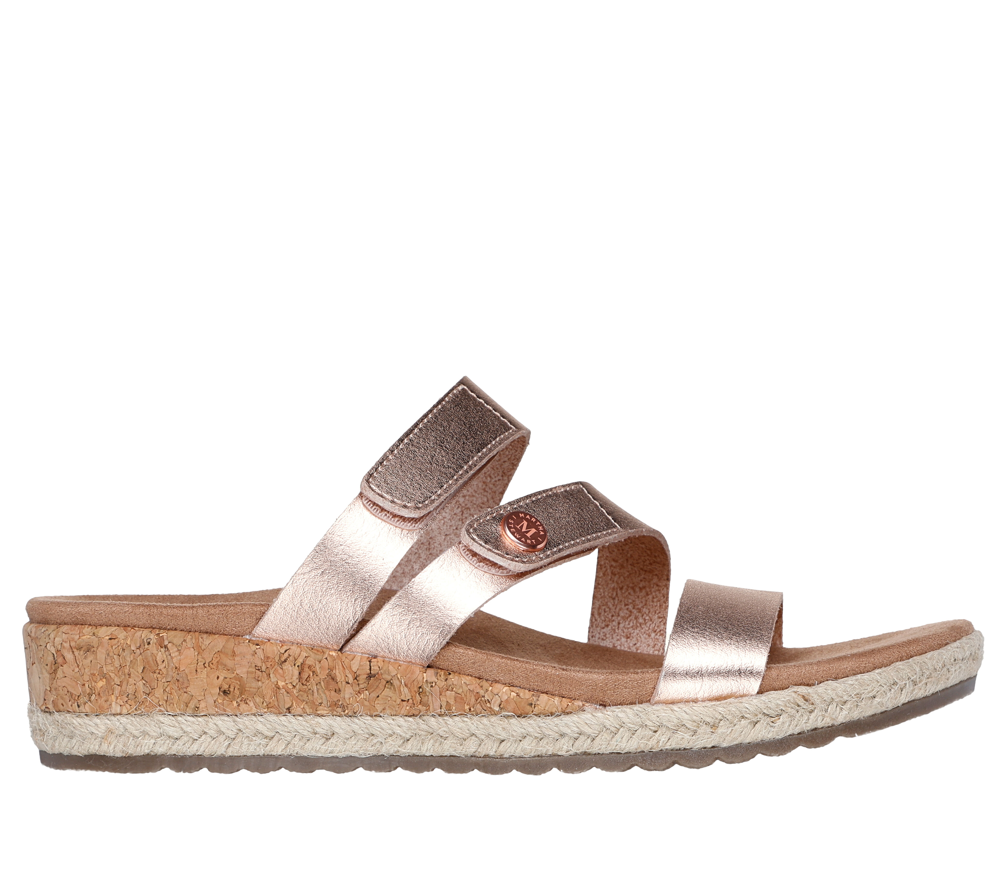 Gold skechers sandals online