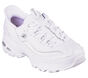 Skechers Slip-ins: D'Lites - New Scene, WHITE / SILVER, large image number 5
