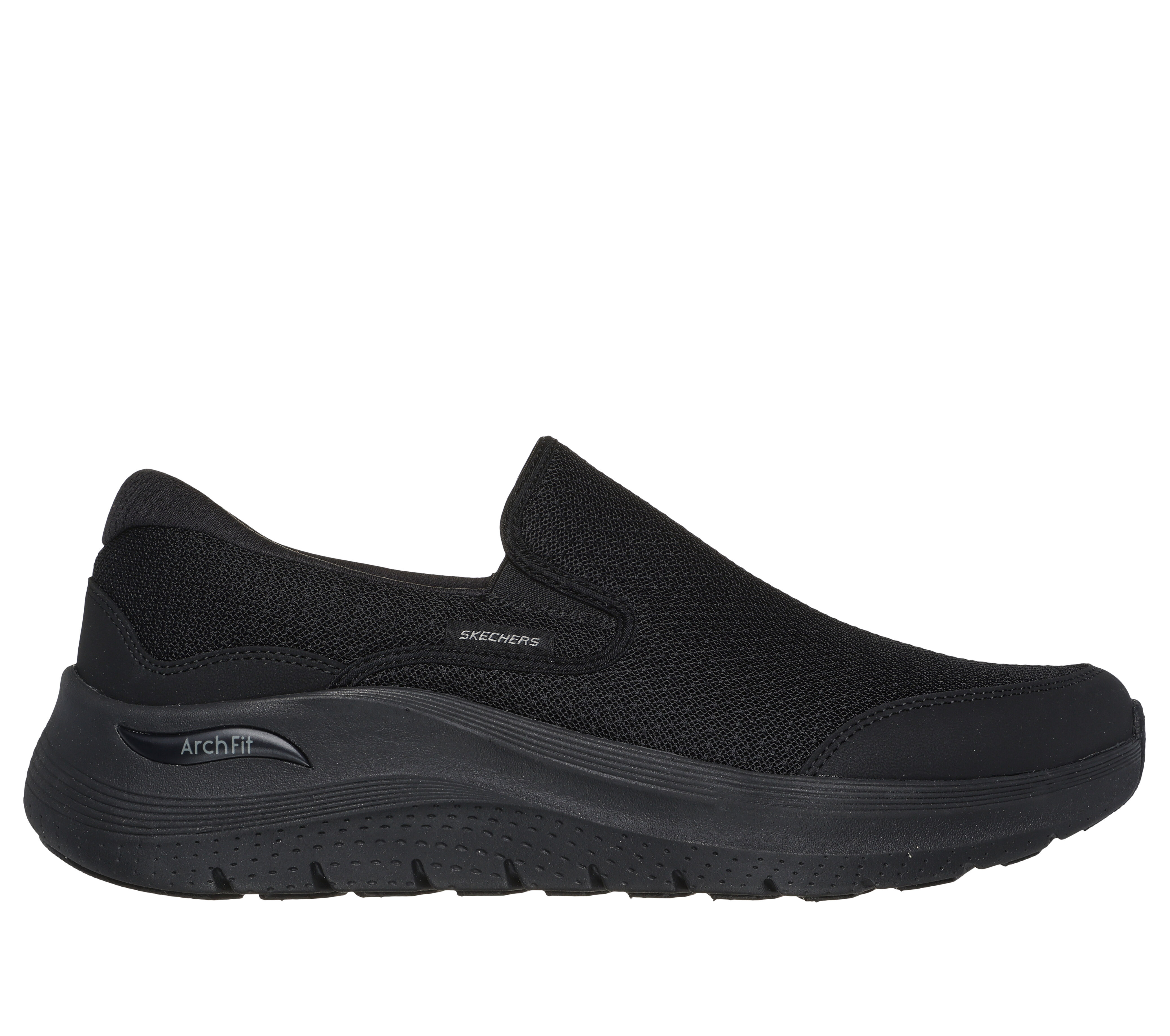 Black trainers with arch support top