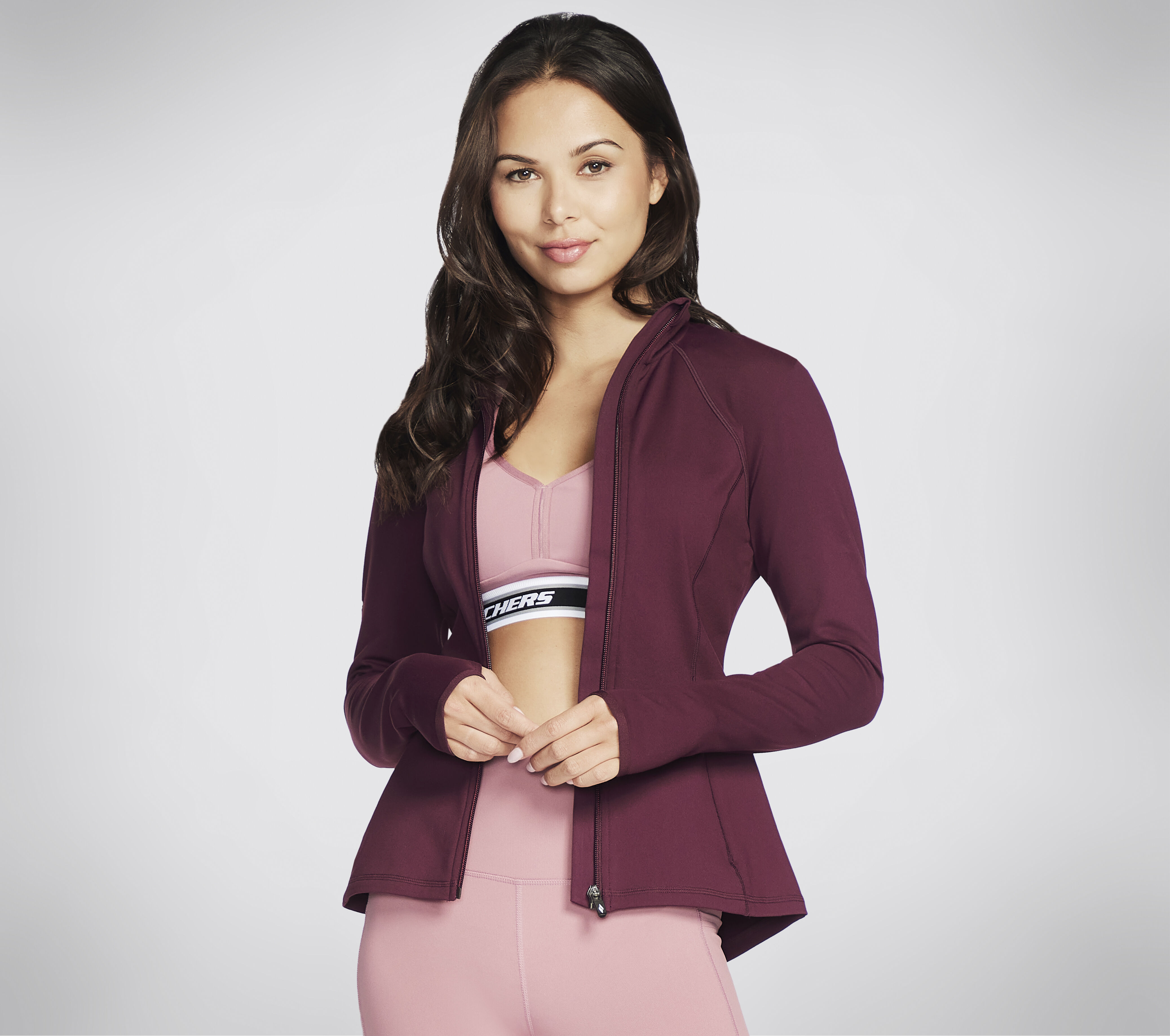 Pink discount mesh jacket