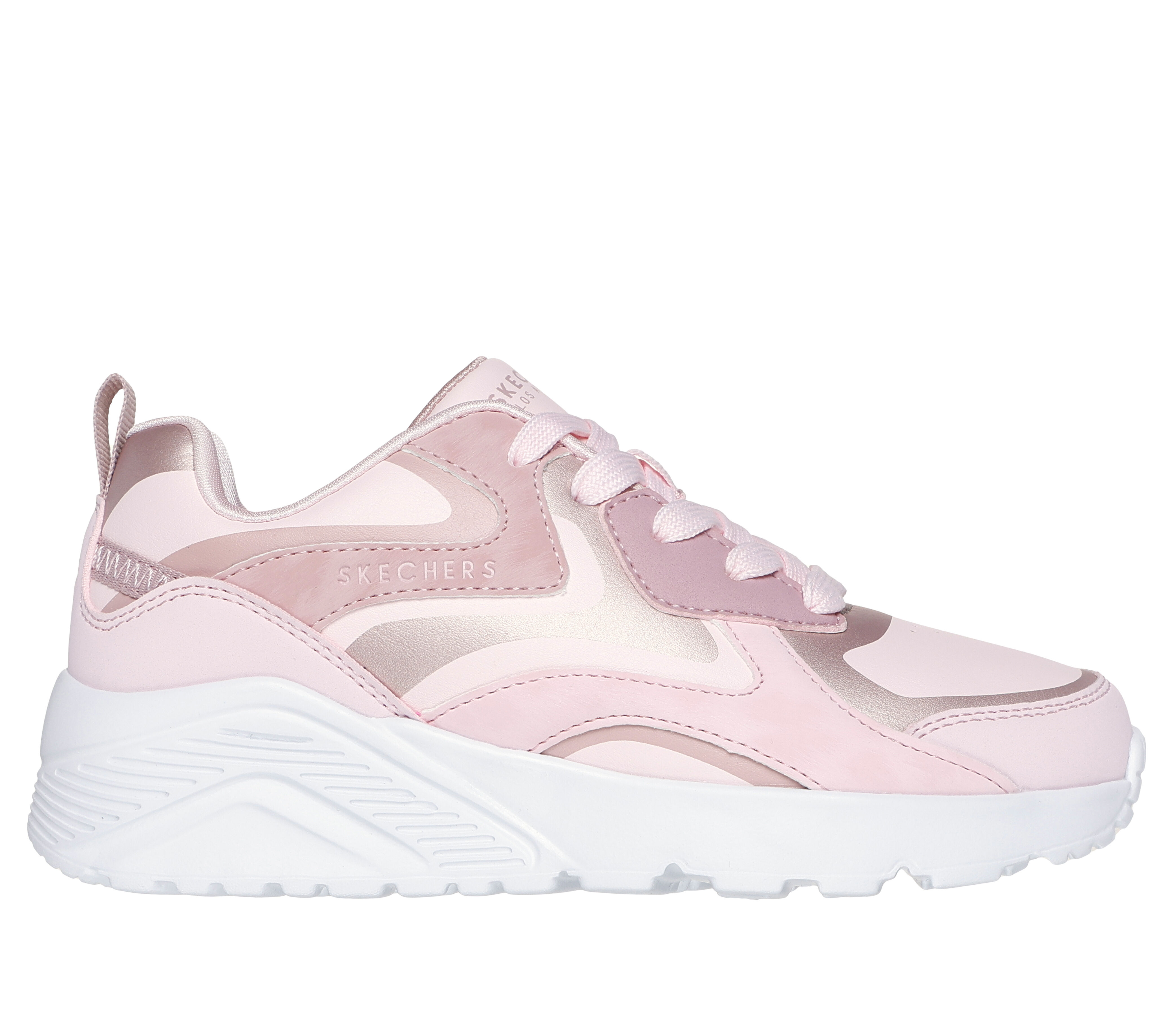 Baby pink skechers discount