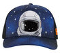 Astronaut Baseball Hat, BLACK, large image number 2