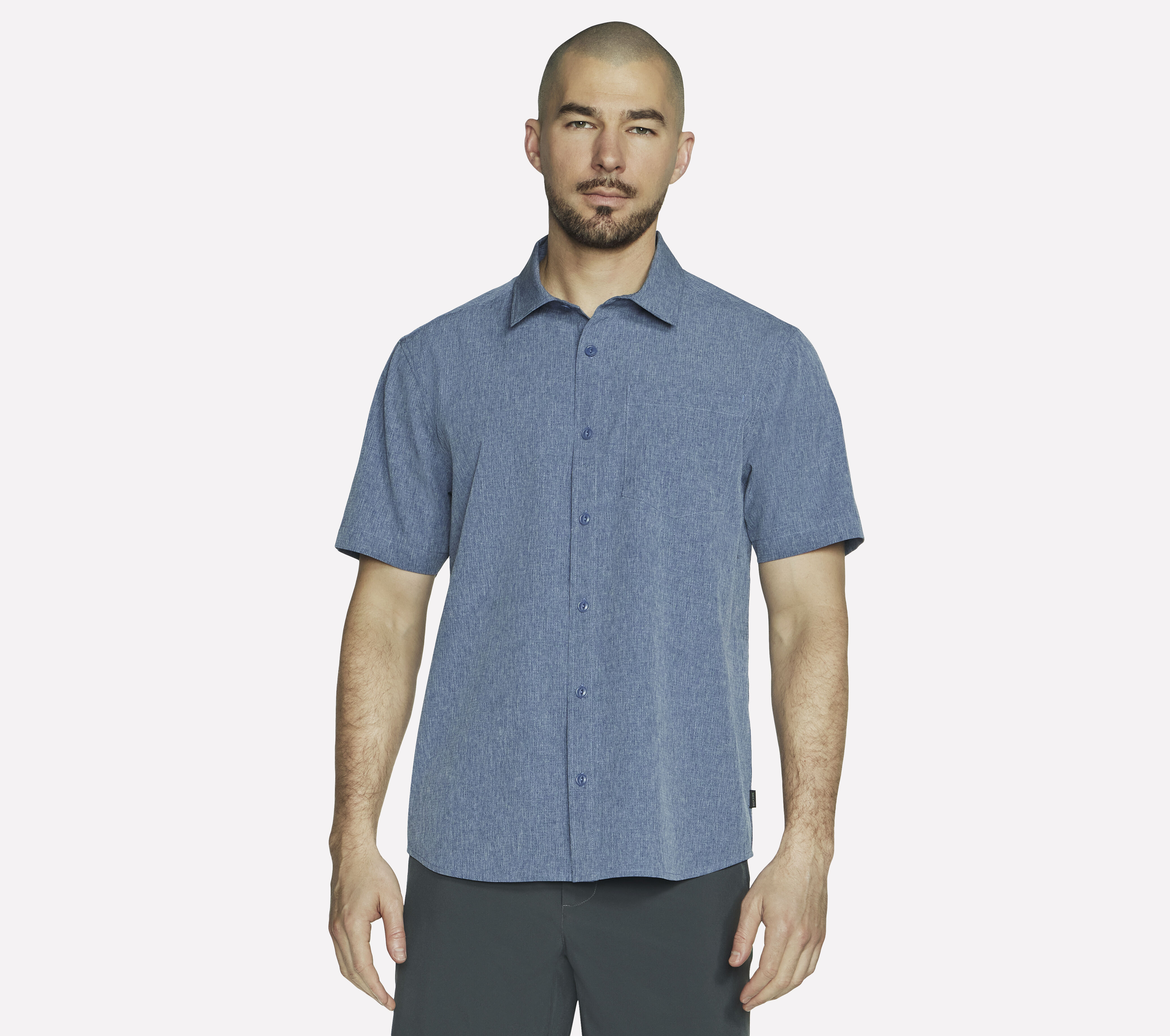 Navy short sleeve shirt store