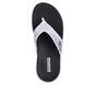 GO WALK Flex Sandal - Sprinkles, BLANC / NOIR, large image number 1