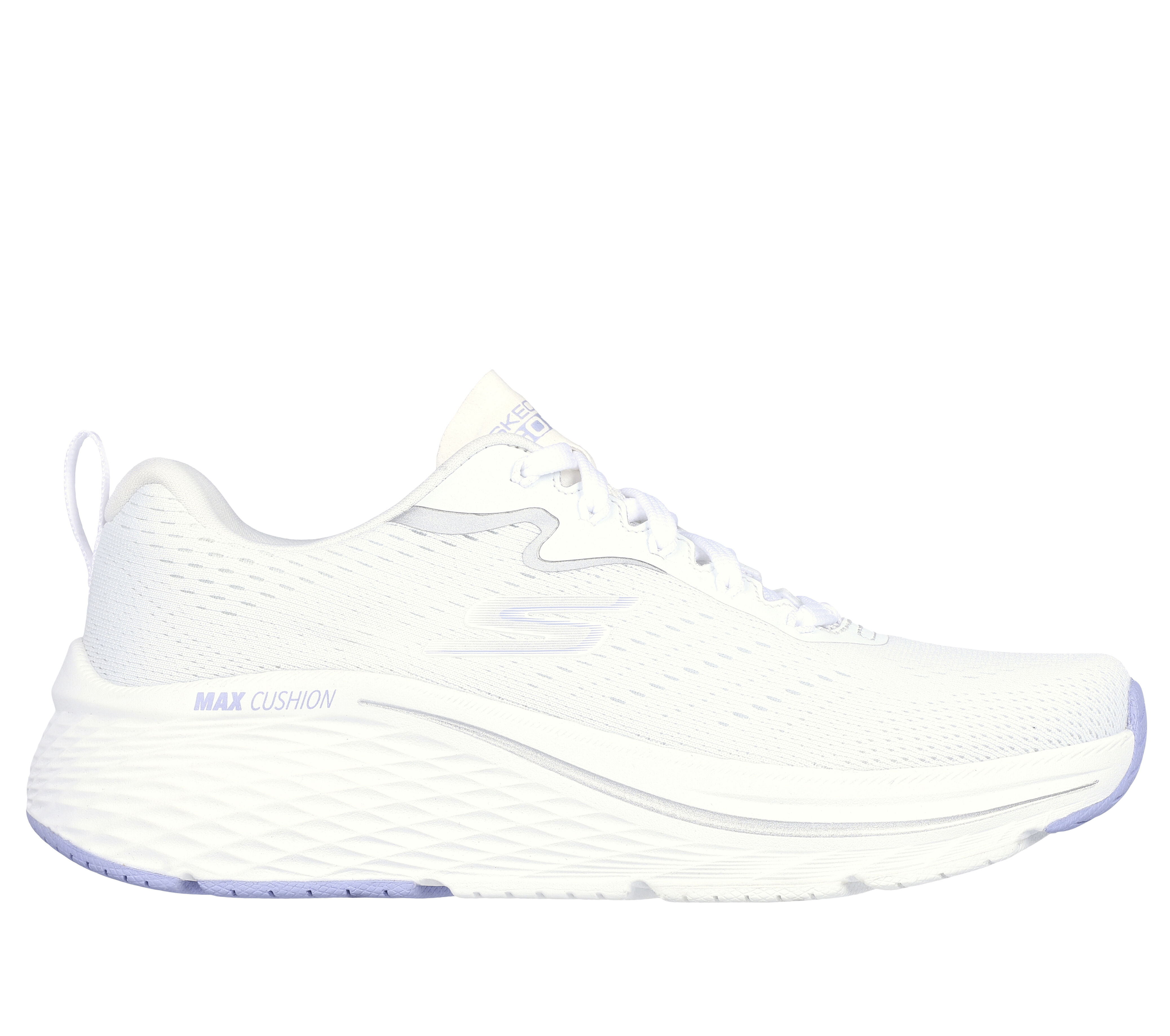 Skechers black tie shoes top