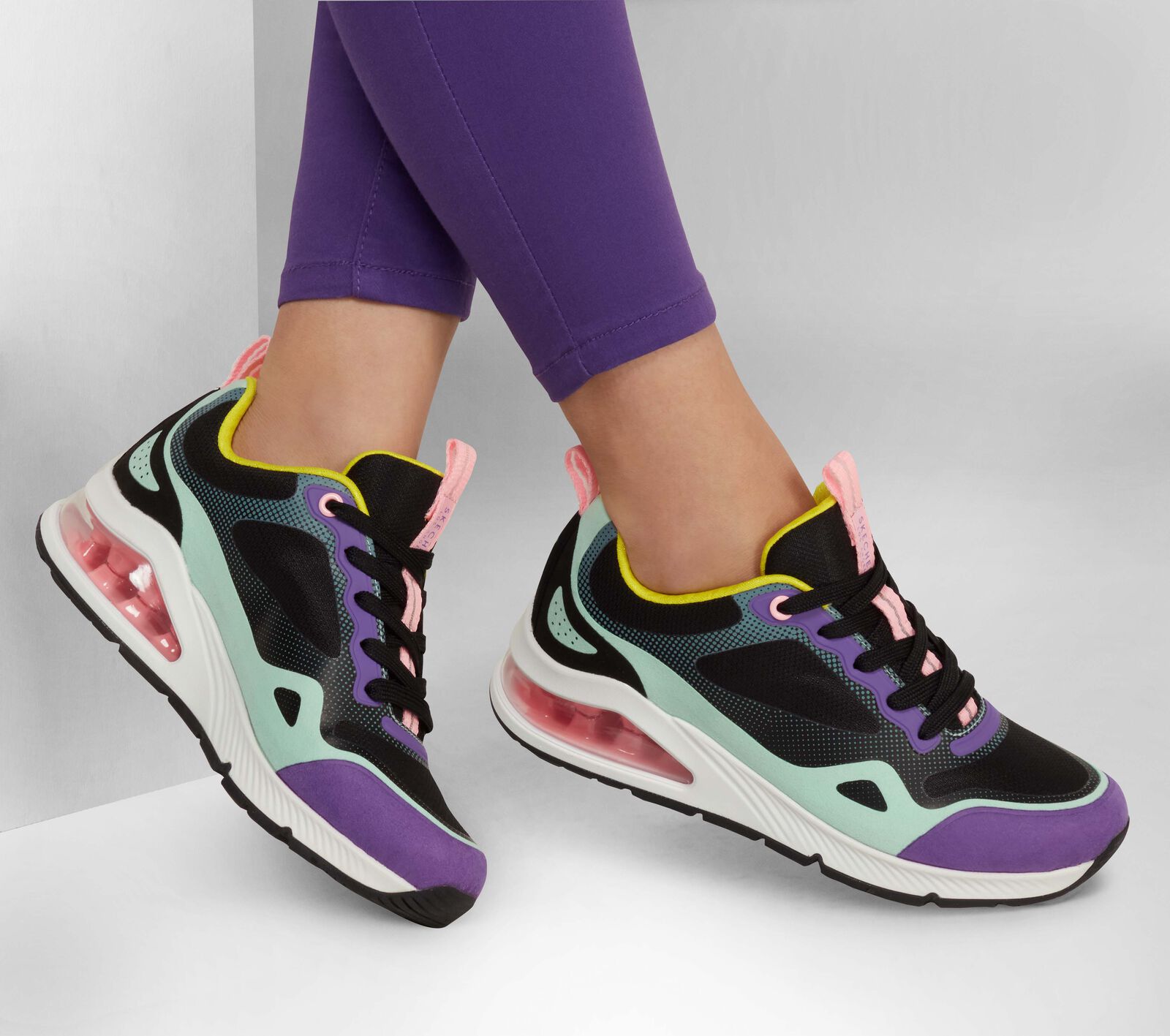 skechers uno 2 blue