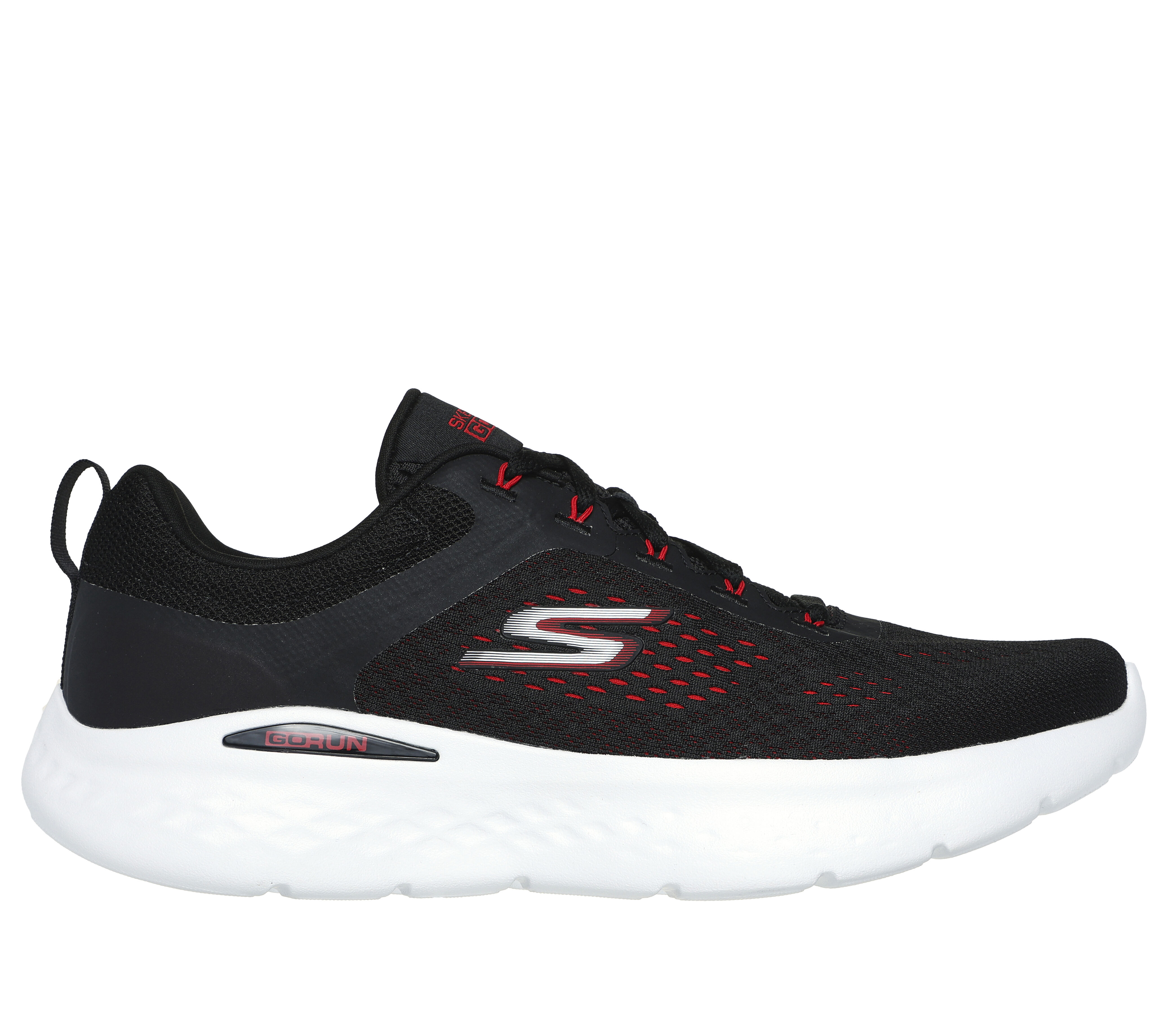 Black skechers runners clearance
