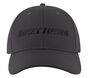 Tearstop Snapback Hat, BLACK / CHARCOAL, large image number 2