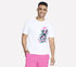 Pickleball Splatter Tee, BLANC, swatch